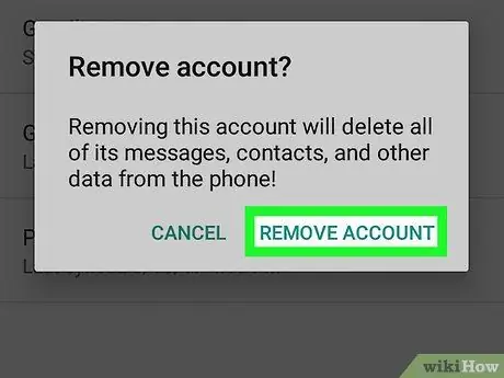 Remover uma Conta do Google no Android Etapa 7