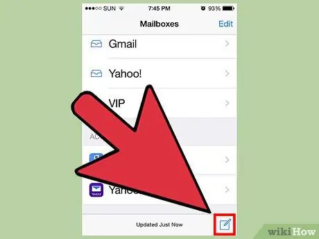 Lampirkan Foto dan Video ke Email di iPhone atau iPad Langkah 1