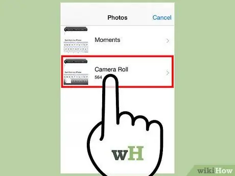 Lampirkan Foto dan Video ke Email di iPhone atau iPad Langkah 10