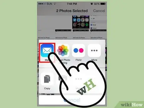 iPhone या iPad पर ईमेल में फ़ोटो और वीडियो संलग्न करें चरण 14