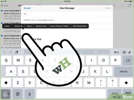 Đính kèm ảnh và video vào email trên iPhone hoặc iPad Bước 19