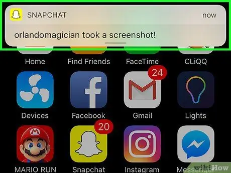 Tell if Your Snapchat Was Screenshotted Step 1