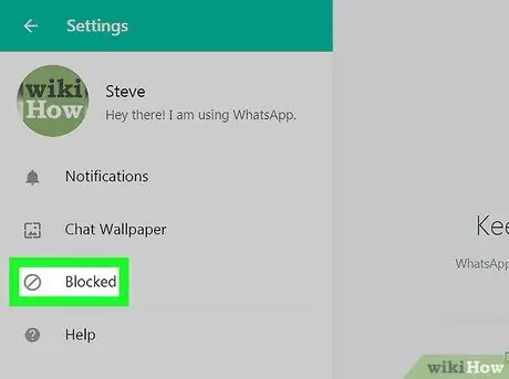 Blockieren Sie Kontakte auf WhatsApp Schritt 24