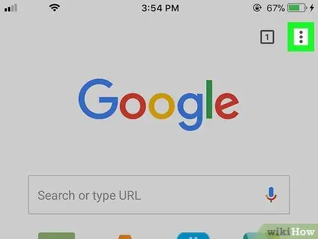 Pulihkan Tab di Chrome di iPhone atau iPad Langkah 2