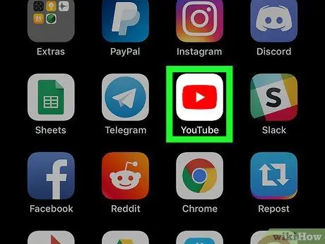 Accediu als vídeos privats de YouTube a l'iPhone o l'iPad Pas 1