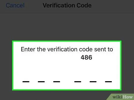 Changez votre numéro de vérification de code de sécurité iCloud sur un iPhone Étape 9