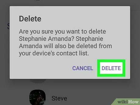 Delete a Viber Contact on Android Step 6