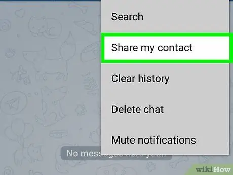 Raskite kontaktus „Telegram“„Android“6 veiksme