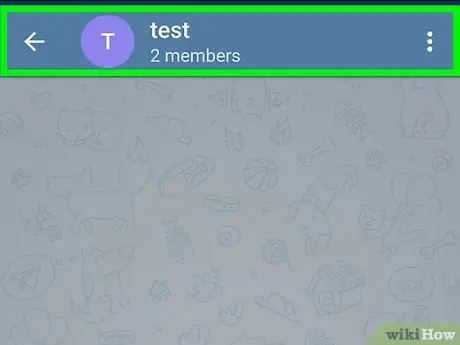 Android 9 -da Telegram -dan kontaktlarni toping