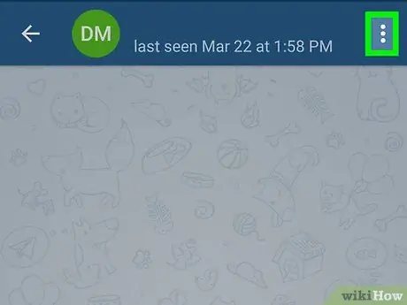 Android Adım 12'de Telegram'da Kişileri Bulun