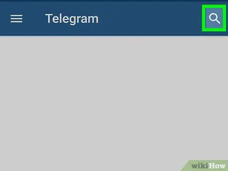 Find kontakter på Telegram på Android Trin 2