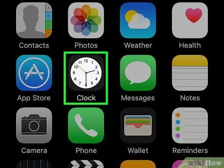 Cambiar el sonido de la alarma en un iPhone Paso 1