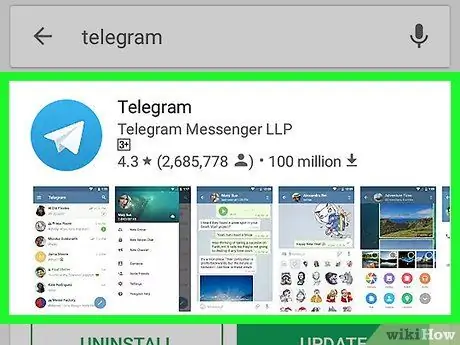 Perbarui Telegram di Android Langkah 3