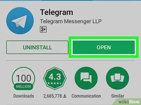 Ažurirajte Telegram na Androidu Korak 5