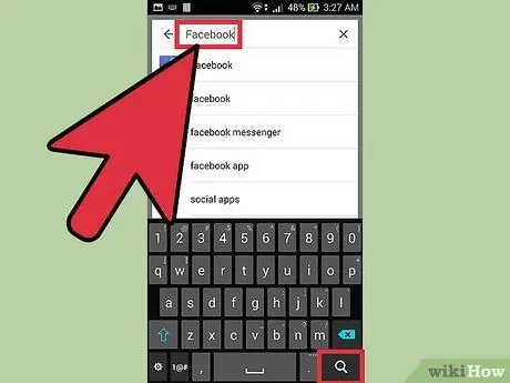 Установите Facebook на Android-устройство Шаг 6