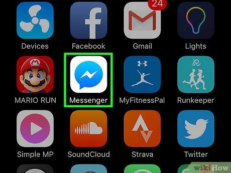 Tambahkan Akun Facebook Messenger Langkah 1