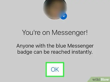 एक Facebook Messenger खाता जोड़ें चरण 8