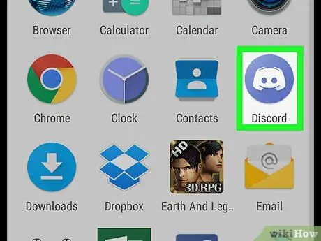 Zabranite nekome iz Discord Chata na Androidu 1. korak