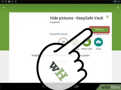 Ascundeți imaginile pe Android Pasul 1