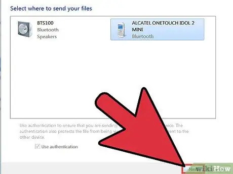 Send Files from Your Computer to Your Mobile Phone Via Bluetooth Step 5