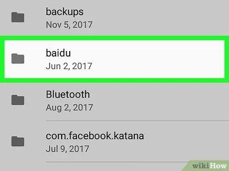 Brisanje raznih datoteka na Androidu Korak 5