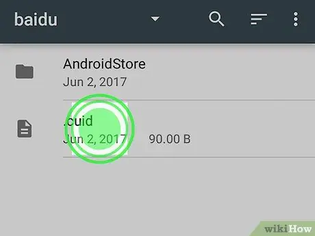 Brisanje raznih datoteka na Androidu Korak 6