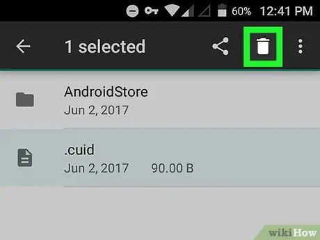 Brisanje raznih datoteka na Androidu Korak 7