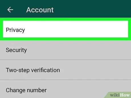 Tsis quav ntsej Cov Lus ntawm WhatsApp ntawm Android Kauj Ruam 12