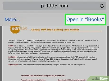 Read PDFs on an iPhone Step 4