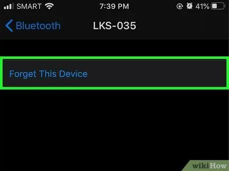 Ipares ang isang Bluetooth Device sa isang iPhone Hakbang 9