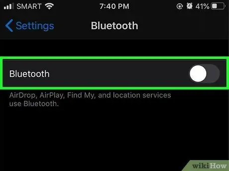 Сопряжение устройства Bluetooth с iPhone Шаг 10