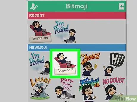 Lipiți Bitmoji Pasul 11