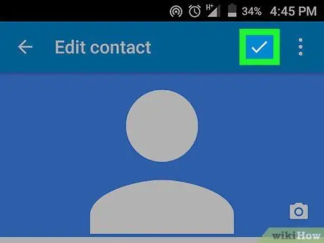 Edit Contacts on Android Step 5