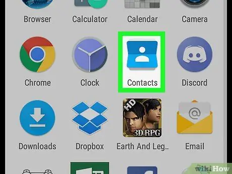 Editați Contacte pe Android Pasul 1