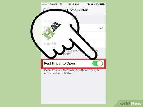 Geser untuk Membuka Kunci di iOS 10 Langkah 6