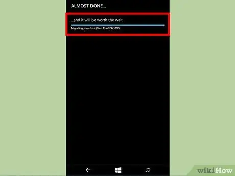 قم بتحديث Windows Phone الخطوة 12