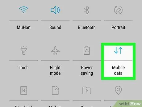 Android चरण 6. पर मोबाइल डेटा चालू करें
