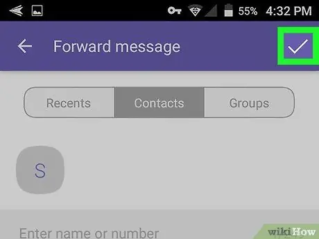 Udostępnij czat Whatsapp na Androidzie Krok 9