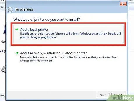 HP LaserJet 1010 -u Windows 7 -yə qoşun Adım 6