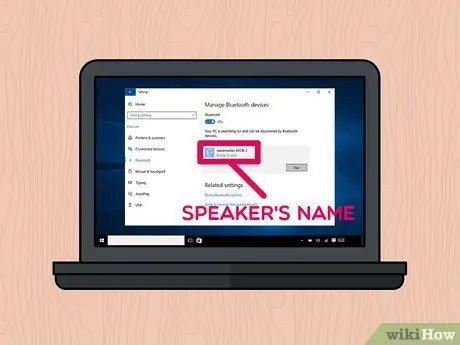 Verbinden Sie einen Bluetooth-Lautsprecher mit einem Laptop Schritt 10