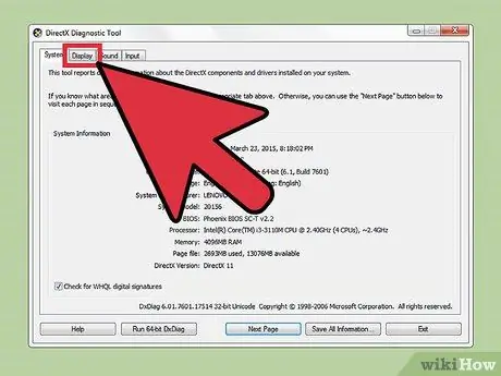 Find Video Card Specs Step 6