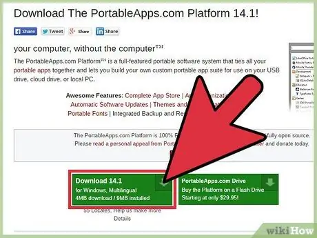 Proqramı birbaşa USB flash sürücüsündən işə salın 5 -ci addım