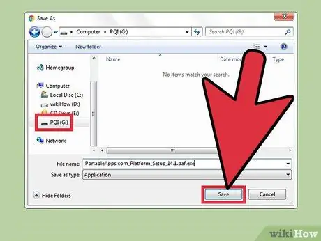 Jalankan Perangkat Lunak Langsung dari USB Flash Drive Langkah 6