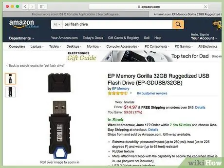 Программаны USB флэш -дисктен түз иштетүү 15 -кадам