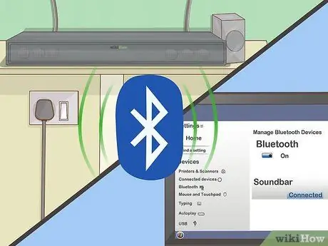 Hubungkan Soundbar ke PC Langkah 2