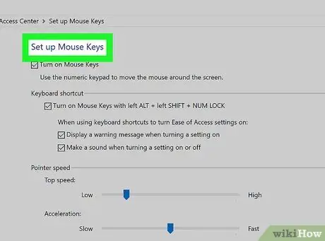 Use su computadora sin un mouse Paso 7