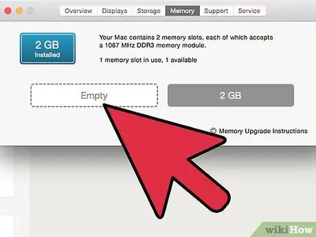 Comprar e instalar la memoria RAM de la computadora Paso 3