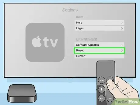 Apple TV चरण 4 पुनर्स्थापित करें