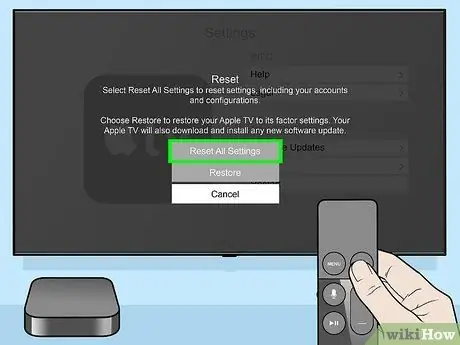 Restore an Apple TV Step 5