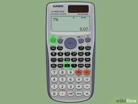 Utilitzeu una calculadora Pas 10